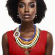 OES Sorority Multi Pearl Necklace Set for Women Online Hot Sale