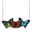 Erstwilder  Kaleidoscope of Colour  Butterfly Necklace with Gift Box Discount