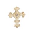 Brooch Victorian Cross Gold Pin for Women For Cheap