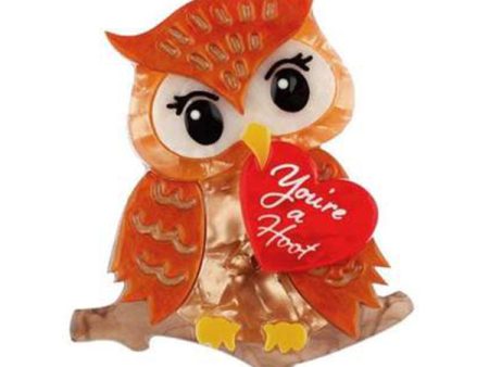 Erstwilder  You re a Hoot  Owl Brooch Designed in Melbourne, Australia Online