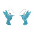 Erstwilder  Frida s Hummingbird  Frida Kahlo Drop Pierced Earrings with Gift Box Discount