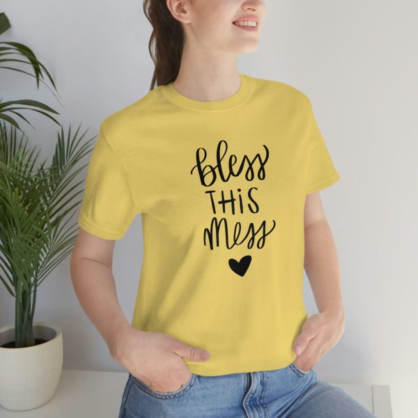 Bless This Mess Short Sleeve Tee For Cheap