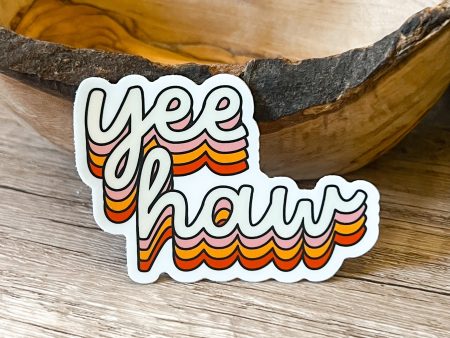 Yee Haw Vinyl Sticker on Sale