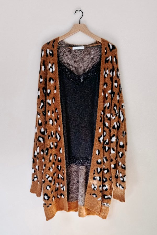 Animal Instinct Longline Cardigan Hot on Sale