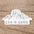 God is Good Mountain Vinyl Sticker Online Sale