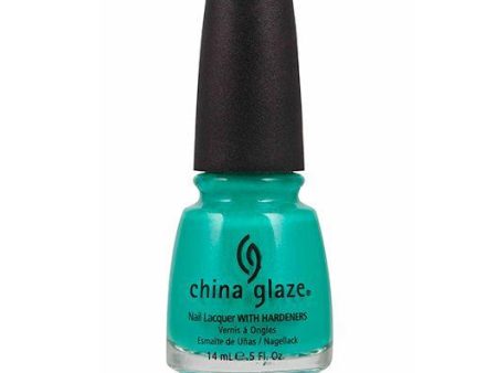 China Glaze Polish 1007 Turned Up Turquoise Online Sale