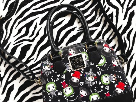 Loungefly POP Beetlejuice AOP Crossbody Bag Online