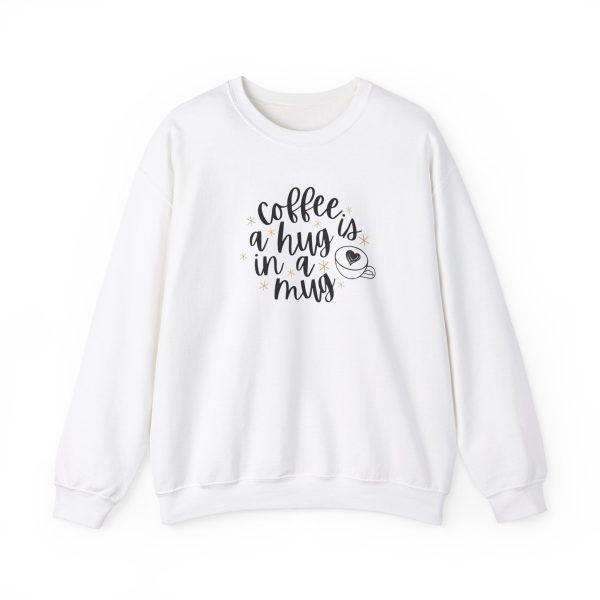 Coffee is a Hug in a Mug Unisex Heavy Blend™ Crewneck Sweatshirt Fashion