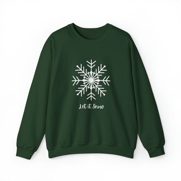 Let it Snow Unisex Heavy Blend™ Crewneck Sweatshirt Cheap