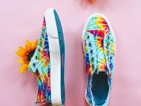 Blowfish Malibu Play • Rainbow Tie Dye Canvas Online Hot Sale