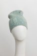 Dreamy Snow Day Distressed Beanie • Mint For Cheap