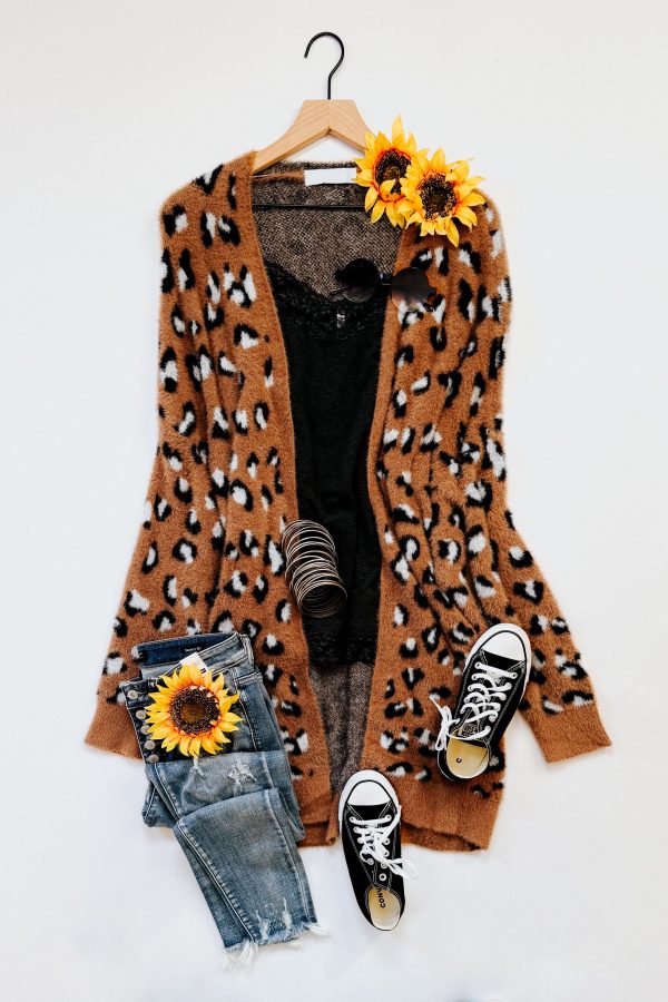 Animal Instinct Longline Cardigan Hot on Sale