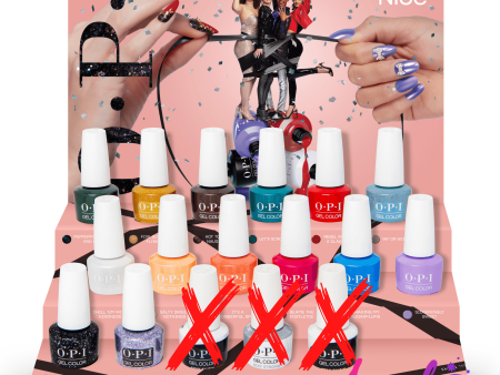 OPI Gel Color - Terribly Nice Collection 14 Colors Only| Holiday 2023 Hot on Sale