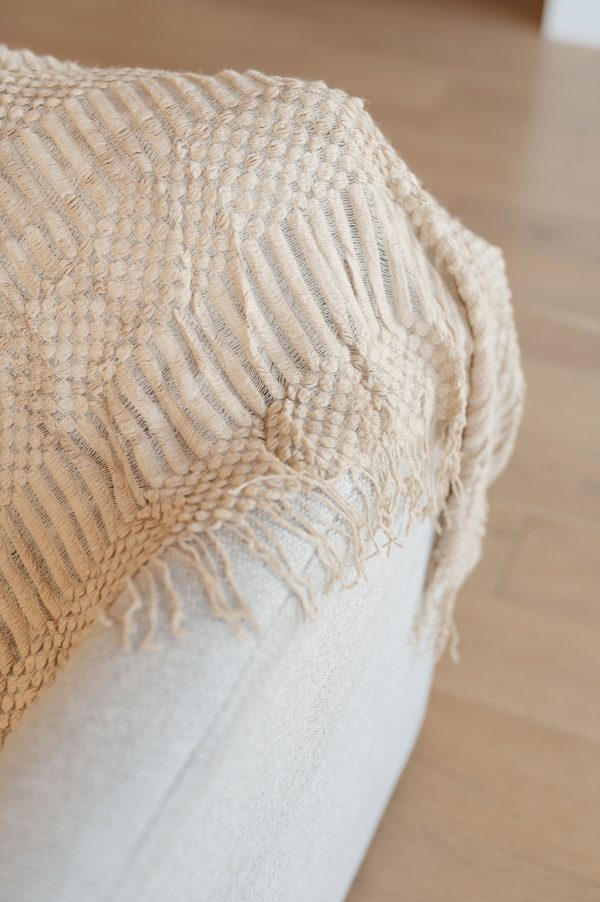 Graham Blanket Single Cuddle Size • Beige on Sale