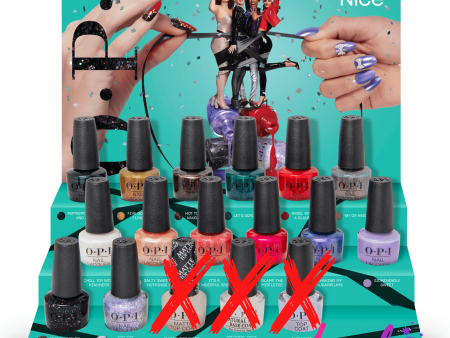 OPI Nail Lacquer - Terribly Nice Collection 14 Colors Only | Holiday 2023 For Discount