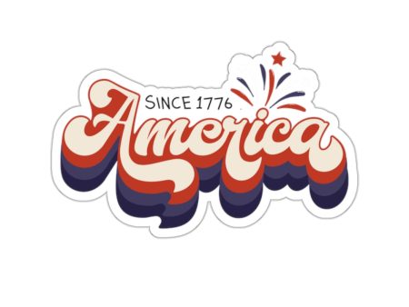 America Since 1776 Kiss-Cut Stickers 30DC Discount