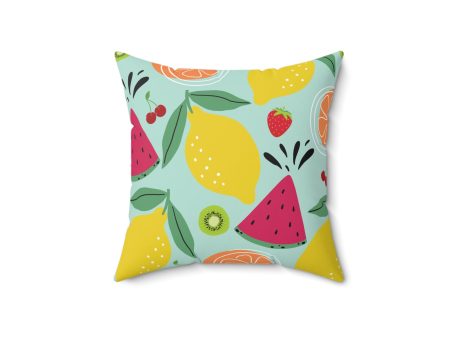 Fruity Sweet Summer Square Pillow 30DC Supply