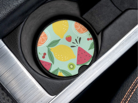 Fruity Summer Soapstone Car Coaster 30DC Discount