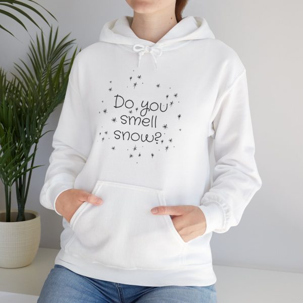 Do You Smell Snow?? Unisex Heavy Blend™ Hooded Sweatshirt Cheap