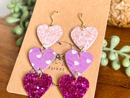 Avery Heart Drop Earrings Online