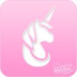 Unicorn 2 Pink Power Stencil Discount