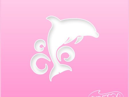 Dolphin Pink Power Stencil Sale